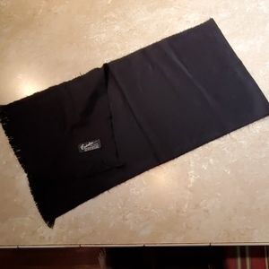 Cashmillion Black Acrylic Long Scarf